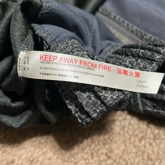 Free People Movement Off The Grid Jacket Flare Sleeve Charcoal Combo Medium - Picture 9 of 9